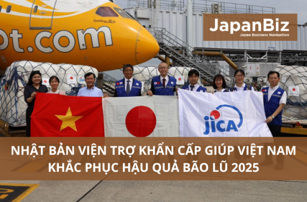 Nhật Bản viện trợ khẩn cấp giúp Việt Nam khắc phục hậu quả bão lũ 2025