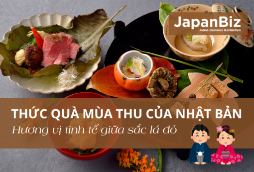 Thức quà mùa thu của Nhật Bản – Hương vị tinh tế giữa sắc lá đỏ