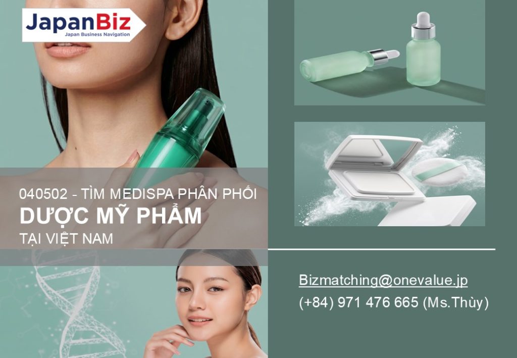 Tìm đối tác Medispa phân phối dược mỹ phẩm tại Việt Nam