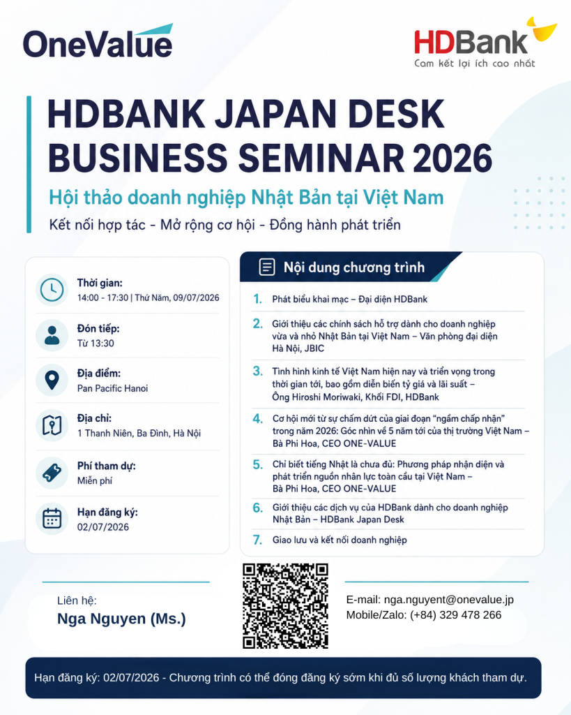 [ONE-VALUE x HDBank]