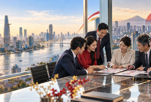 Doanh nhân Việt Nam và Nhật Bản trao đổi về một thương vụ M&A